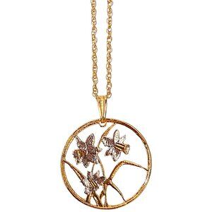 Daffodil Pendant Necklace